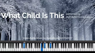 What Child is This - Greensleeves - jazz piano  🎅