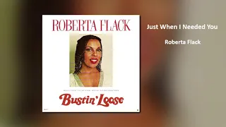 Roberta Flack  'Just When I Needed You'  (LP)