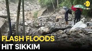 Sikkim Floods LIVE: Rain hampers search for Indian soldiers missing in flood | WION Live