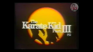 The Karate Kid Part 3 (1989) - VHS Trailer [RCA Columbia Pictures Hoyts Video]