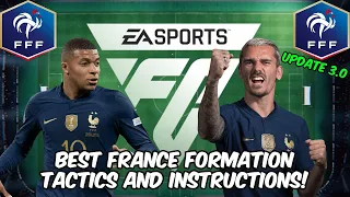 EA FC 24 - BEST FRANCE Formation, Tactics and Instructions