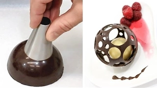 Chocolate Spheres Chocolate Technique to Make At Home by CakesStepbyStep