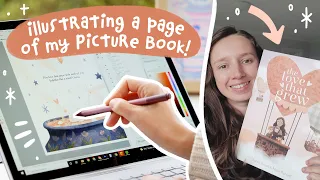 Illustrate A Page Of My First Picture Book With Me!