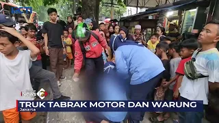 Belasan Motor Ringsek Usai Ditabrak Truk Pasir, Diduga Hilang Kendali #SeputariNewsPagi 24/11