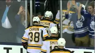Kadri's OT Winner! - Bruins vs. Maple Leafs (Apr 3, 2014)