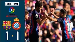 Barcelone vs espanyol 1-1 LaLiga highlights || all goals HD