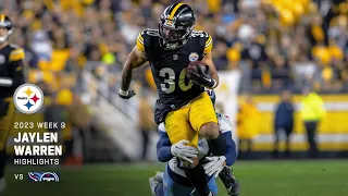 Jaylen Warren's best plays from 113-yard game vs. Titans | Pittsburgh Steelers