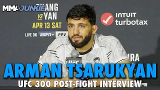 Arman Tsarukyan Has Message for Champ Islam Makhachev: 'See You Soon Boy' | UFC 300