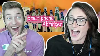 SHE CAN'T HANDLE THIS!! Reacting to "Smartphone Abridged" with Kirby!