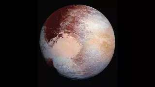 Космос.Пролёт станции New Horizons над Плутоном