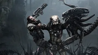 Aliens vs Predator - Хищник - Концовка