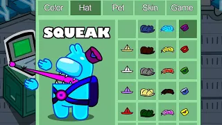 SQUEAK in Among Us ◉ funny animation - 1000 iQ impostor