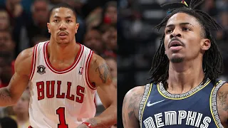 MVP Derrick Rose vs Ja Morant DESTROYING The Spurs - Rose With 42 Pts, Morant With 52 Pts!