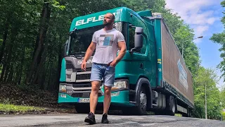 Șofer de camion în Germania!Când soarele răsare,șoferii sunt la volan frățioare!