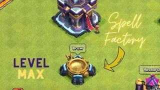 Spell Factory | Upgrade Level 1 to Max | Clash of Clans | Clash Cuts
