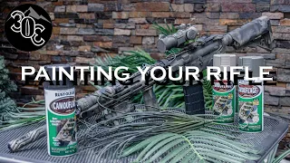 Paint your rifle using this technique.    #ar15