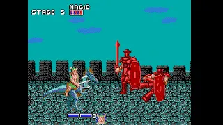 Golden Axe - PCDOS 1990 - playthrough (EGA mode)