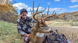 Big Buck DOWN! Hunting Over A Hot Scrape!