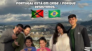 Voltamos para o Brasil/Porque desistimos de Portugal 🇵🇹/Nossa experiência 😔