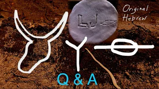 Q&A #4 | How the Original Hebrew Alphabet Points to Messiah, What is Truth in Paleo Hebrew, and more