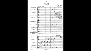 Liszt - Faust Symphony S. 108 (Score)