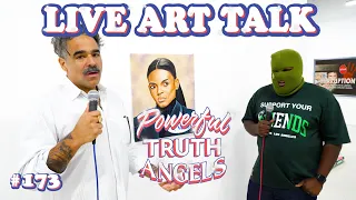 ART TALK HOLIDAY SPECIAL AT GOOD MOTHER GALLERY ft. SIDA | Powerful Truth Angels | EP 173