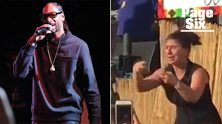 Snoop Dogg Overshadowed by Enthusiastic Sign Language Interpreter | Page Six