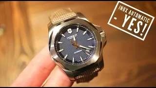 VICTORINOX I.N.O.X. Automatic Watch Review - New for 2018! 241834