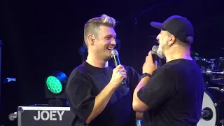 Nick Carter singing "All I Have To Give" at The After Party in Las Vegas 08-21-21