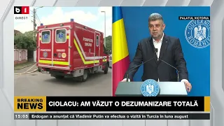 DECLARAȚII MARCEL CIOLACU, DESPRE CĂMINELE GROAZEI. Știri B1_ 9 iulie 2023