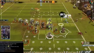 Blood Bowl 2. Новый ладдер. Некроманты - Завры.