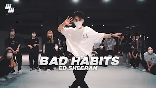 Ed Sheeran - Bad Habits  Dance| Choreography by ZIRO 김영현 | LJ DANCE STUDIO 엘제이댄스 안무 춤 분당댄스학원