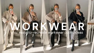 WORKWEAR OUTFIT IDEAS | WINTER OUTFITS TO WEAR TO THE OFFICE! H&M, ZARA, MANGO & MORE