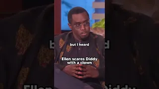 Ellen scares Diddy with A Clown
