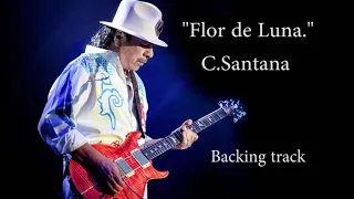 C. Santana  "Flor de Luna". Backing track