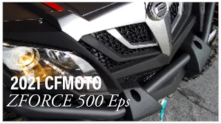 2021 #CFMoto #ZForce 500 EPS full demonstration video!