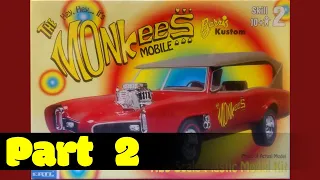 Building the 1/25 Scale "Monkees" Monkeemobile Part 2: How to Paint Tire Lettering