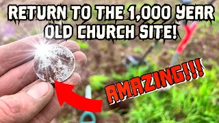 Return to the 1,000 year old church site! XP DEUS 2
