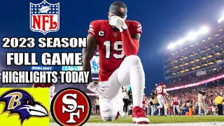 San Francisco 49ers vs Baltimore Ravens FULL GAME (12/25/23) WEEK 16 | NFL Highlights 2023