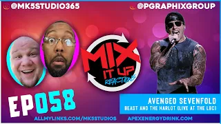 AVENGED SEVENFOLD "BEAST AND THE HARLOT LIVE AT LBC" | FIRST TIME REACTION VIDEO (EP058)