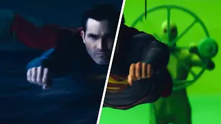 Superman And Lois Without CGI: How They REALLY Make It Look Like He's Flying!
