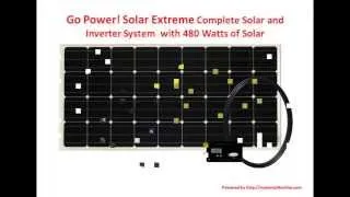 Go Power! Solar Extreme Complete Solar and Inverter System  with 480 Watts of Solar Reviews