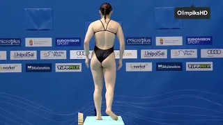 Laura Valore Denmark 3m Springboard Diving Highlights