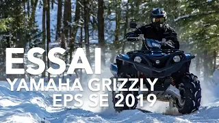 Yamaha Grizzly EPS SE 2019 Essai