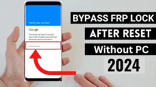 How To Bypass Google Verification After Factory Reset Without Pc|How To Bypass Frp Lock [2023]