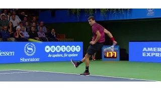 Dimitrov Hits Stunning Hot Shots In Stockholm