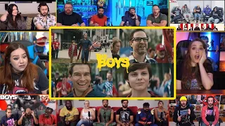 YouTubers React To Homelander And Ryan Ending Scene - The Boys S3 Ep 8 (Finale) Reaction Compilation