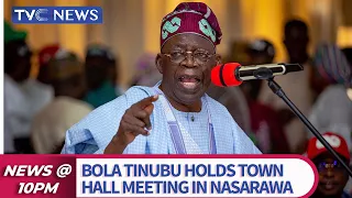 (Watch Video) Tinubu Holds Town Hall Meeting In Nasarawa