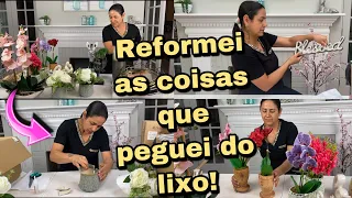 Reformei as coisas que peguei do lixo dos estados unidos!🇺🇸🇺🇸🇺🇸