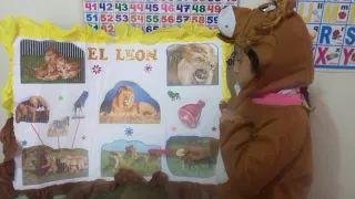 Animales salvajes exposición para niños